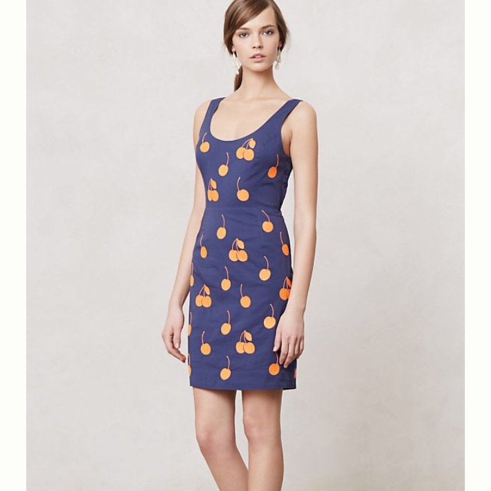 Anthropologie Cherries Dress.